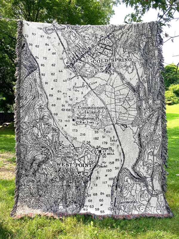 Cold Spring, NY Map Blanket