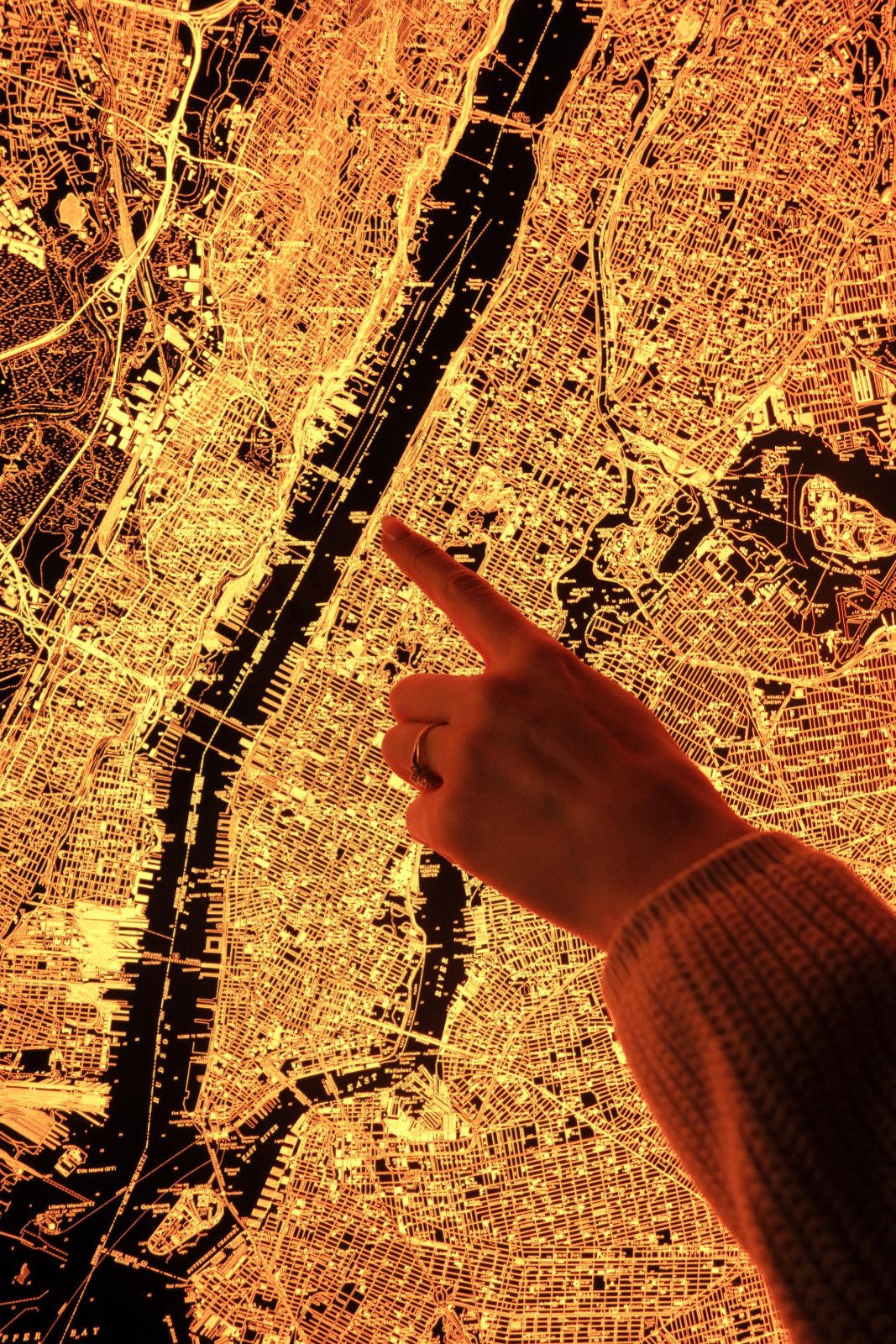 Backlit New York City Map — photo 3