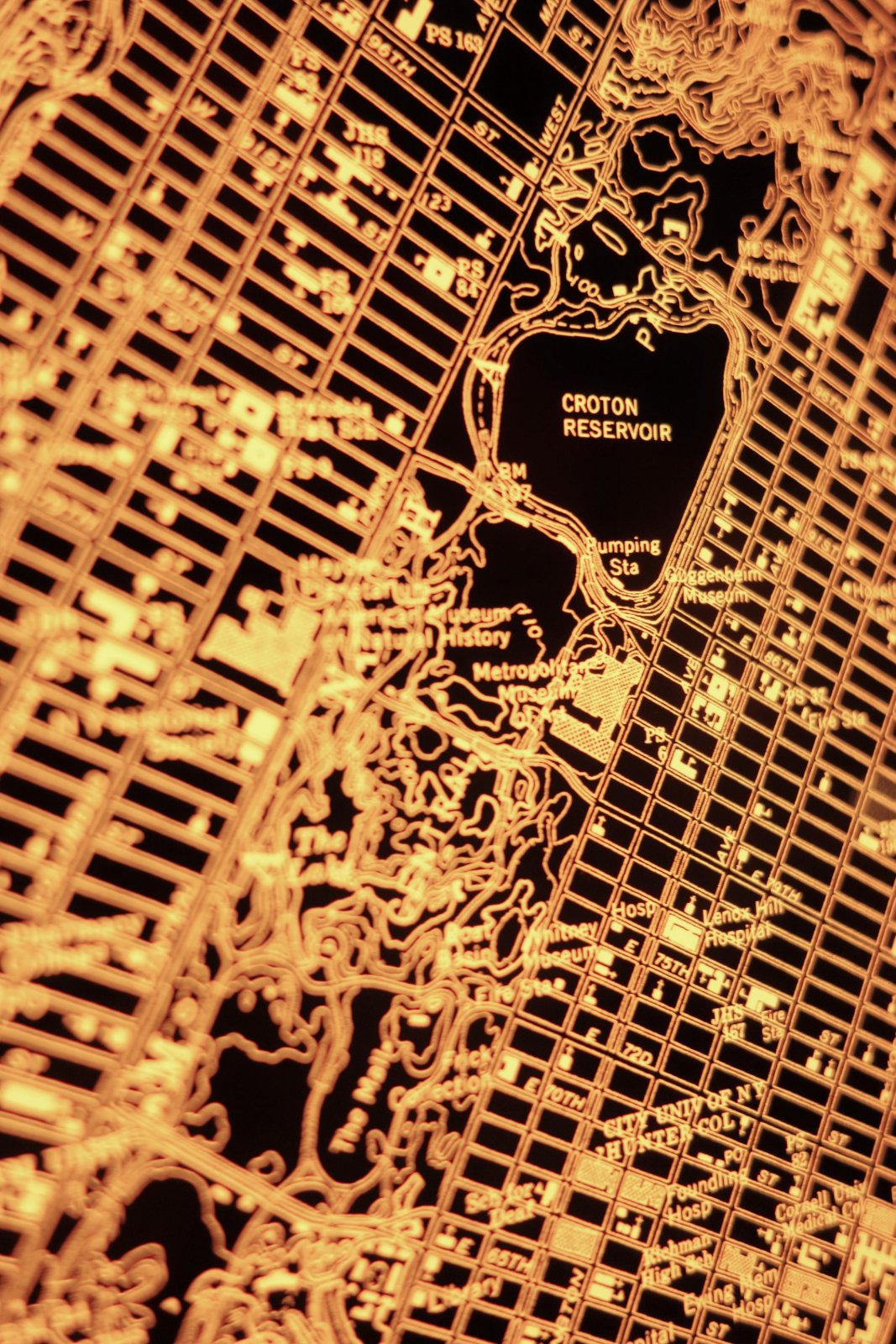 Backlit New York City Map — photo 5