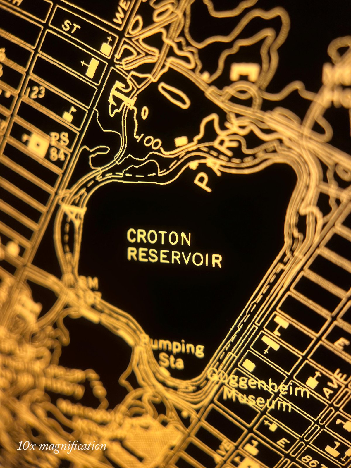 Backlit New York City Map — photo 6