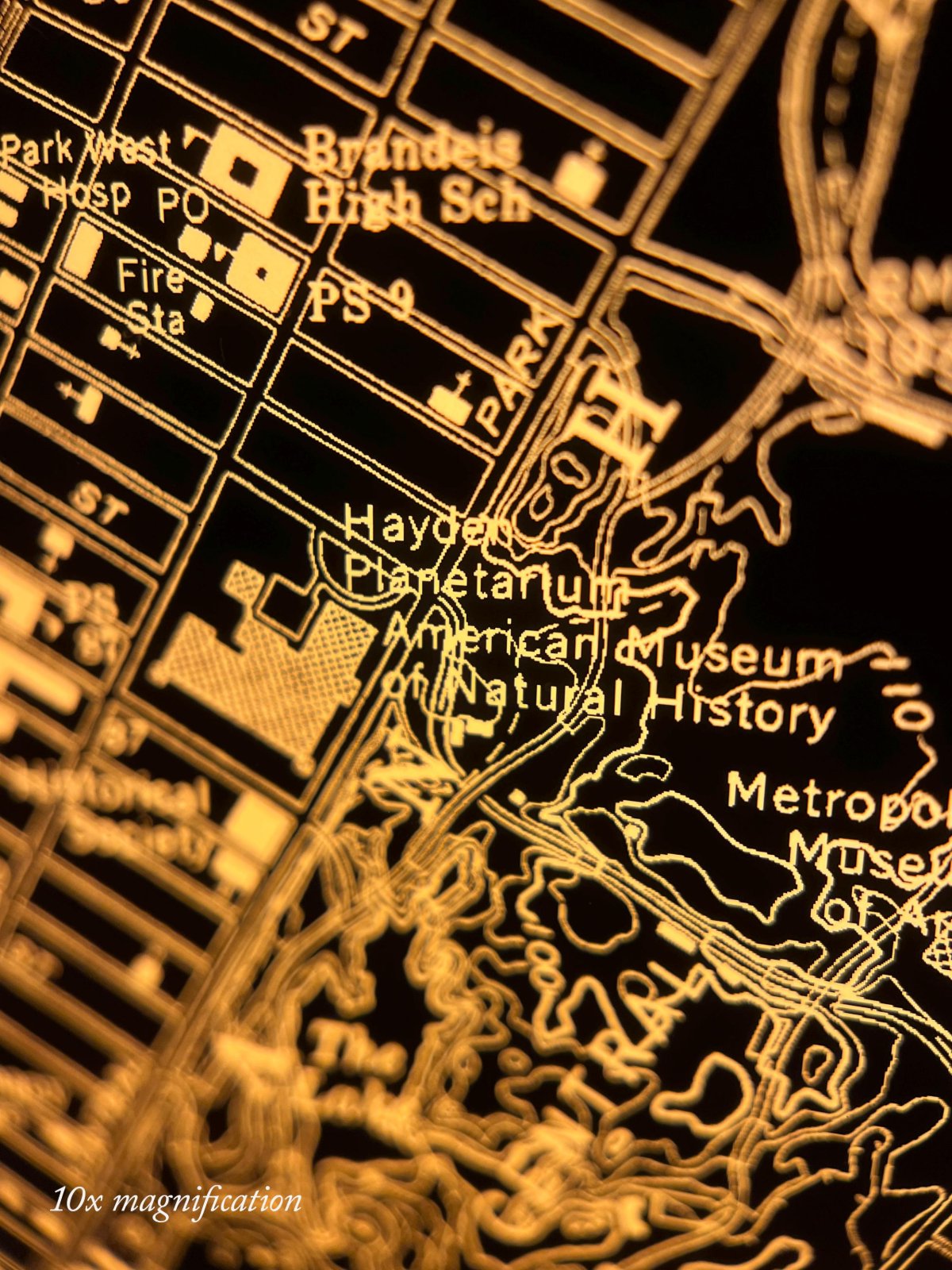 Backlit New York City Map — photo 7