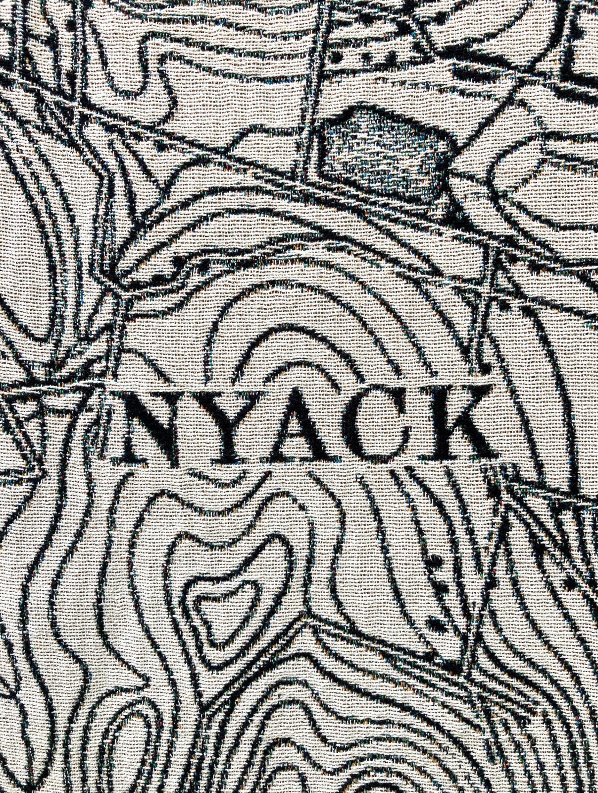 Nyack, New York Map Blanket — photo 2