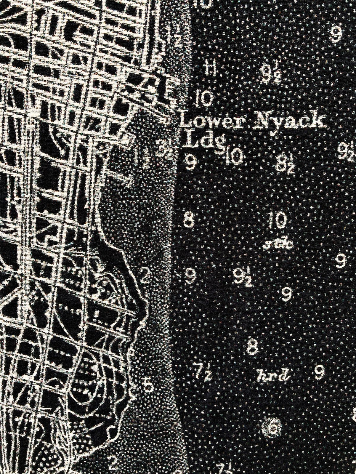 Nyack, New York Map Blanket — photo 9