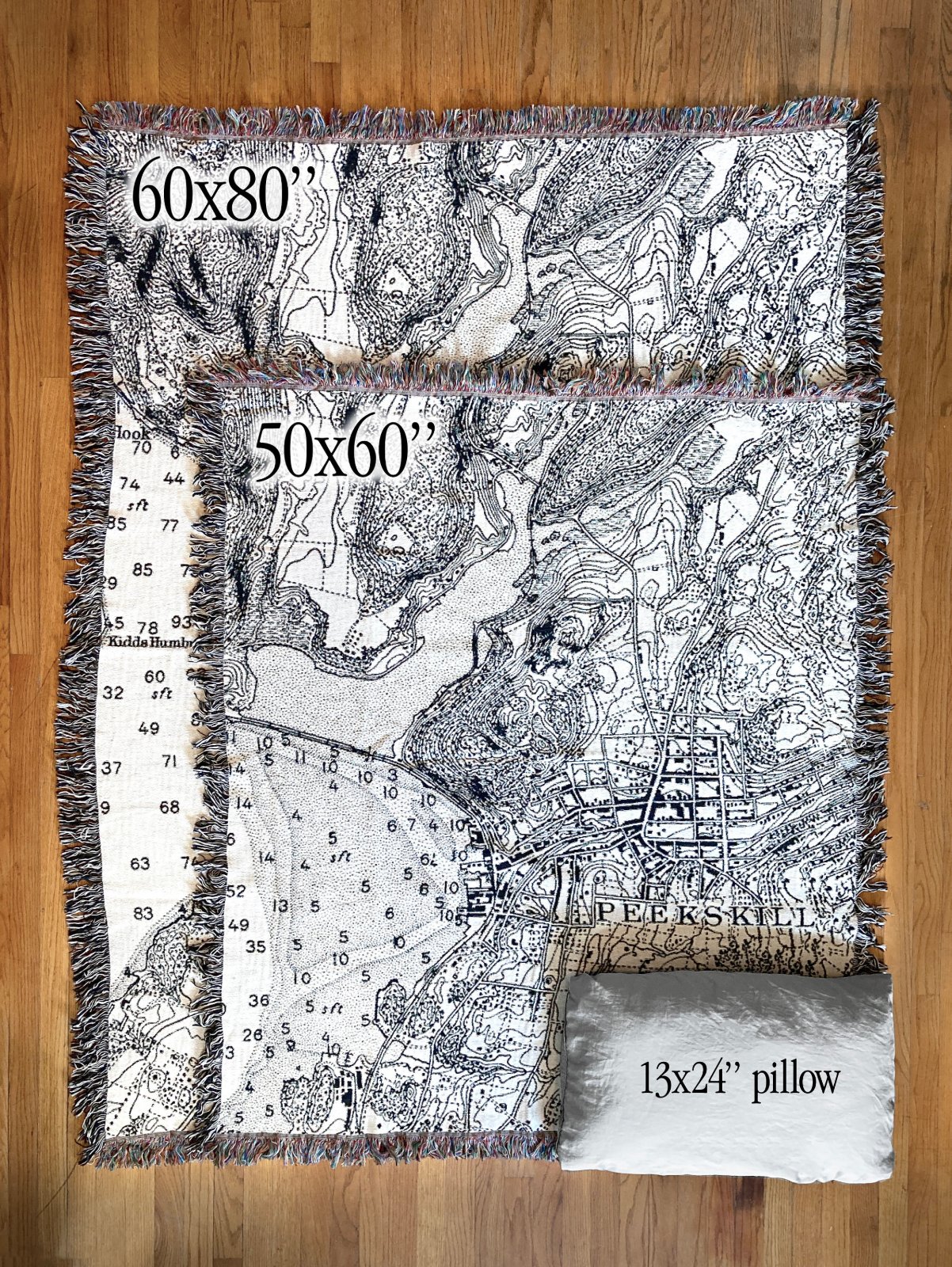 Nyack, New York Map Blanket — photo 10