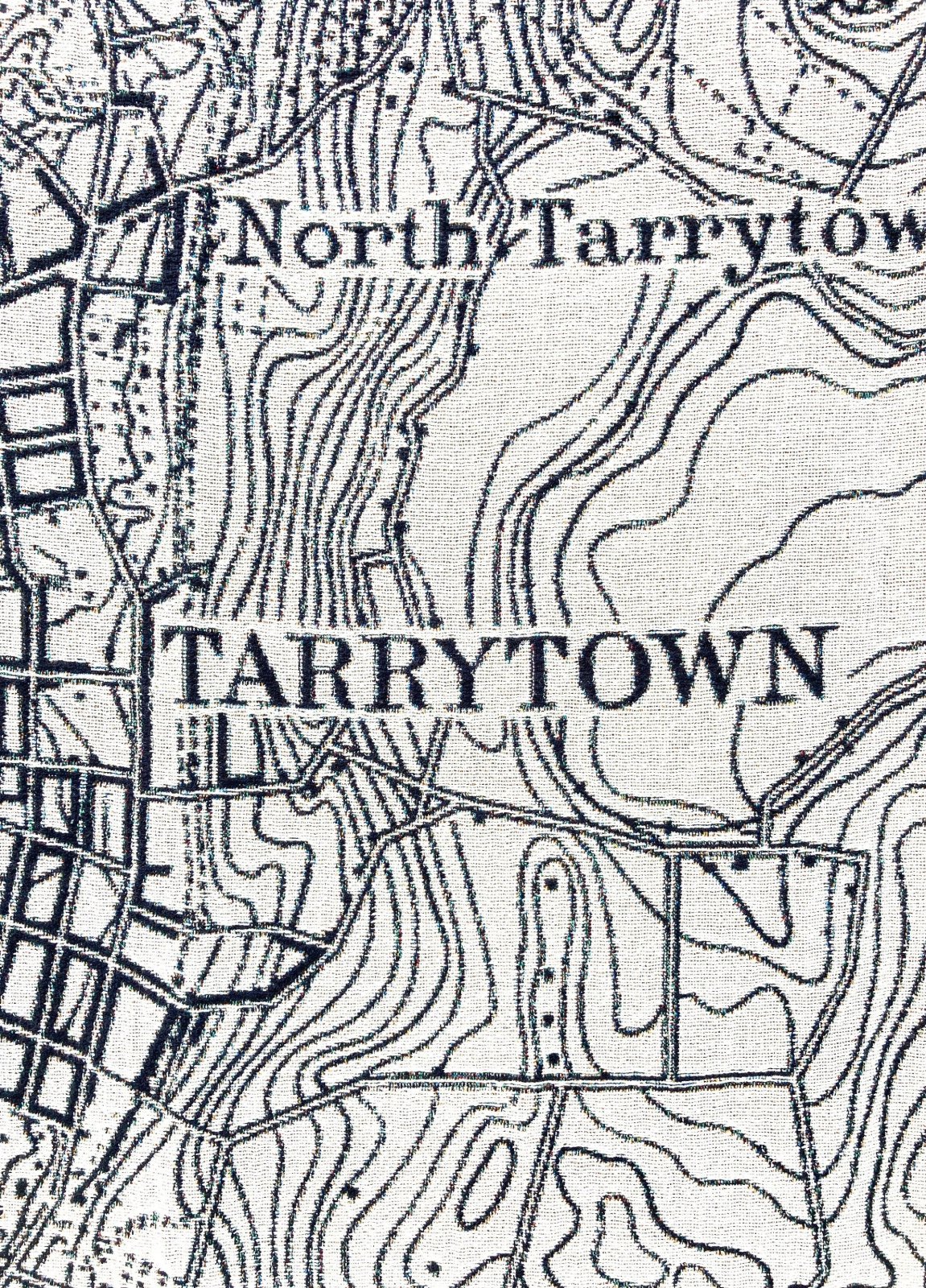 Tarrytown, NY Map Blanket, photo 2 of 10
