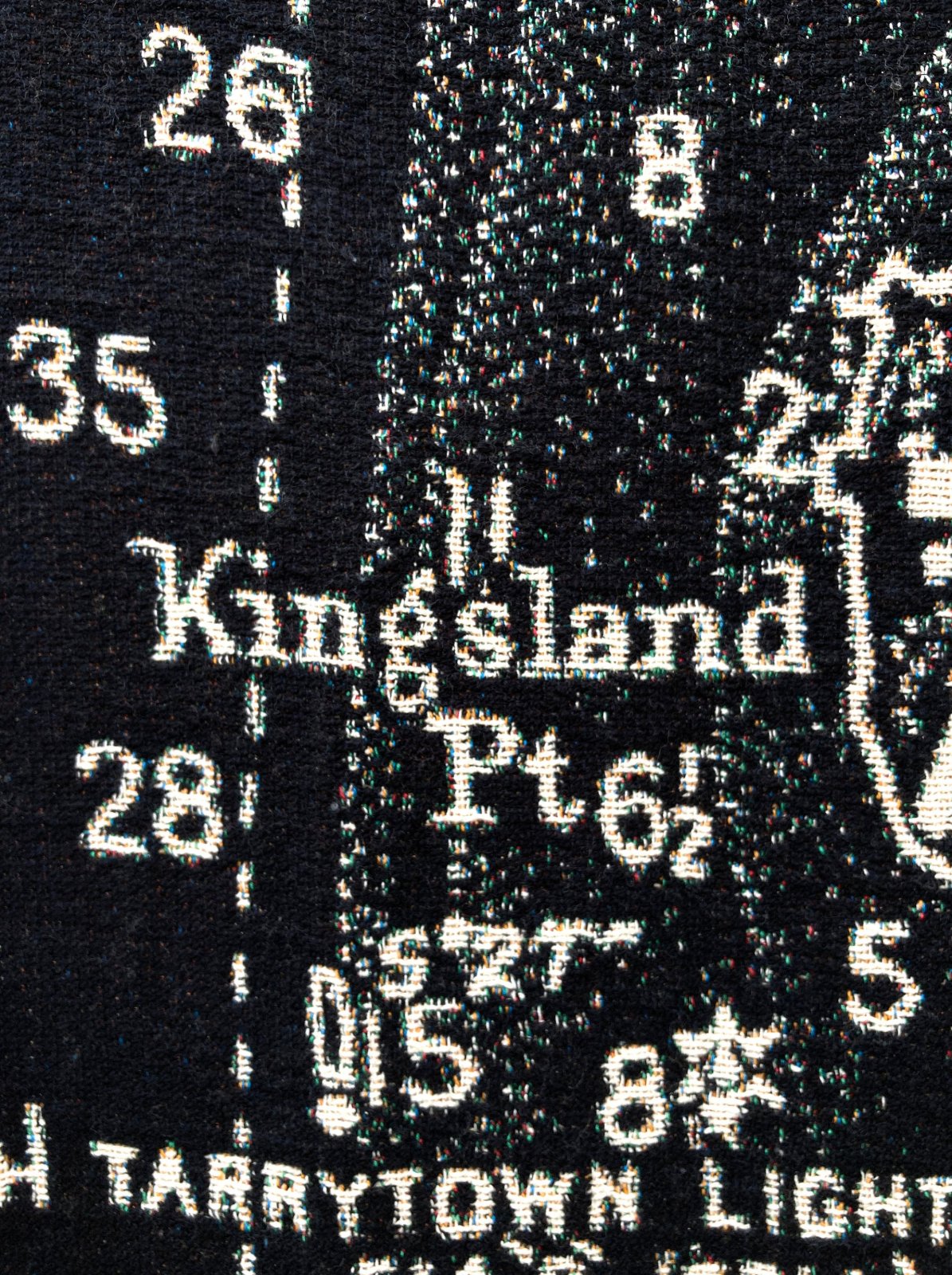 Tarrytown, NY Map Blanket, photo 8 of 10