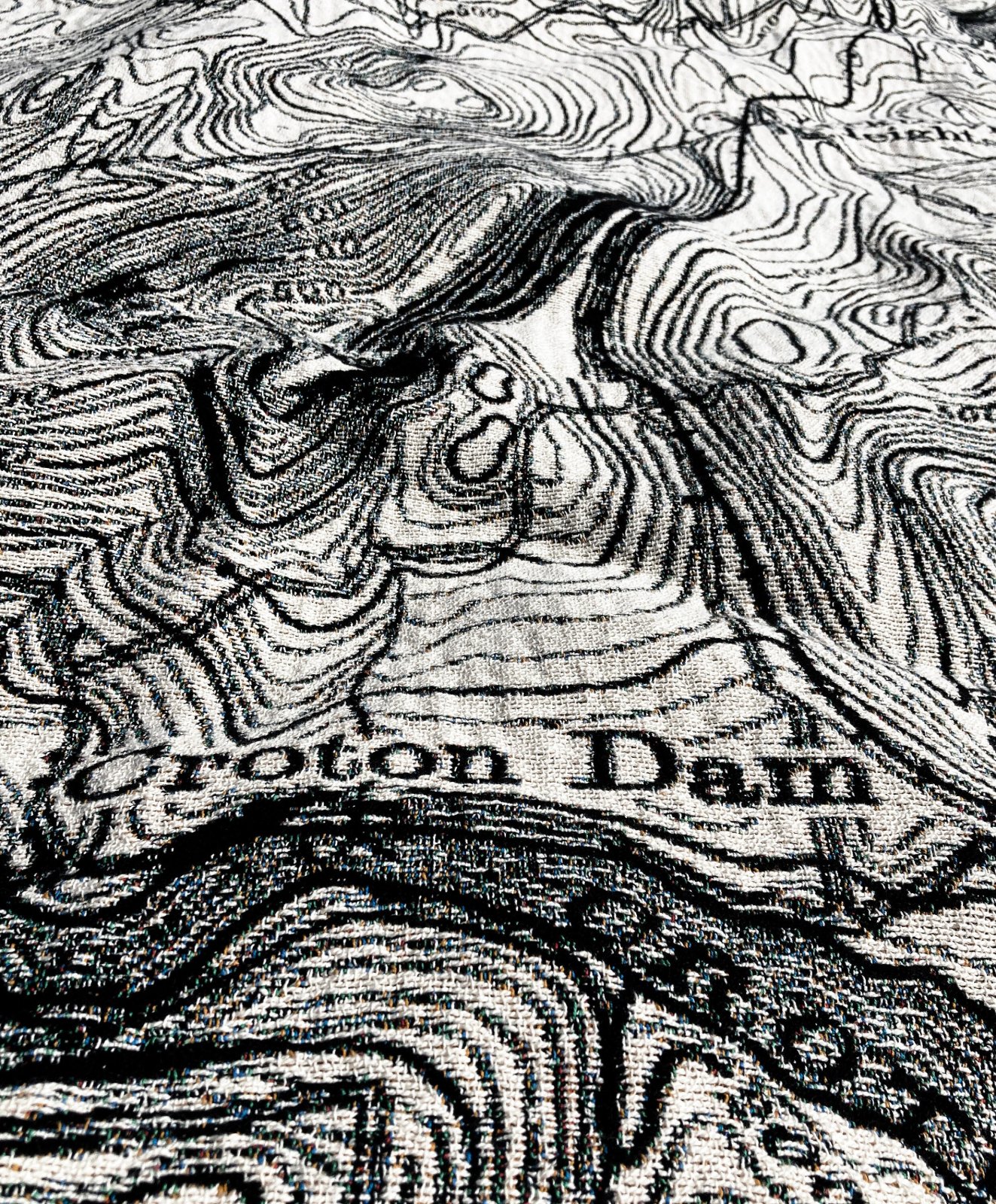 Yorktown Heights, NY Map Blanket ca. 1890, photo 4 of 10