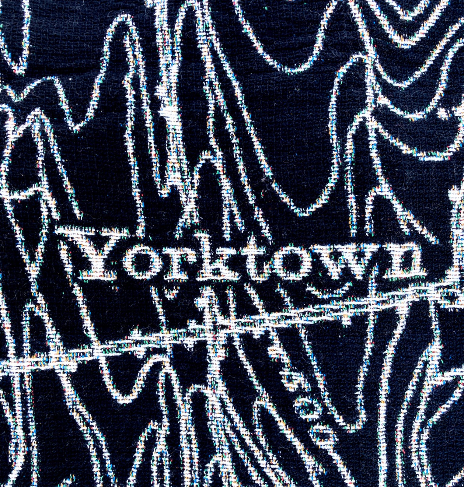 Yorktown Heights, NY Map Blanket ca. 1890, photo 6 of 10