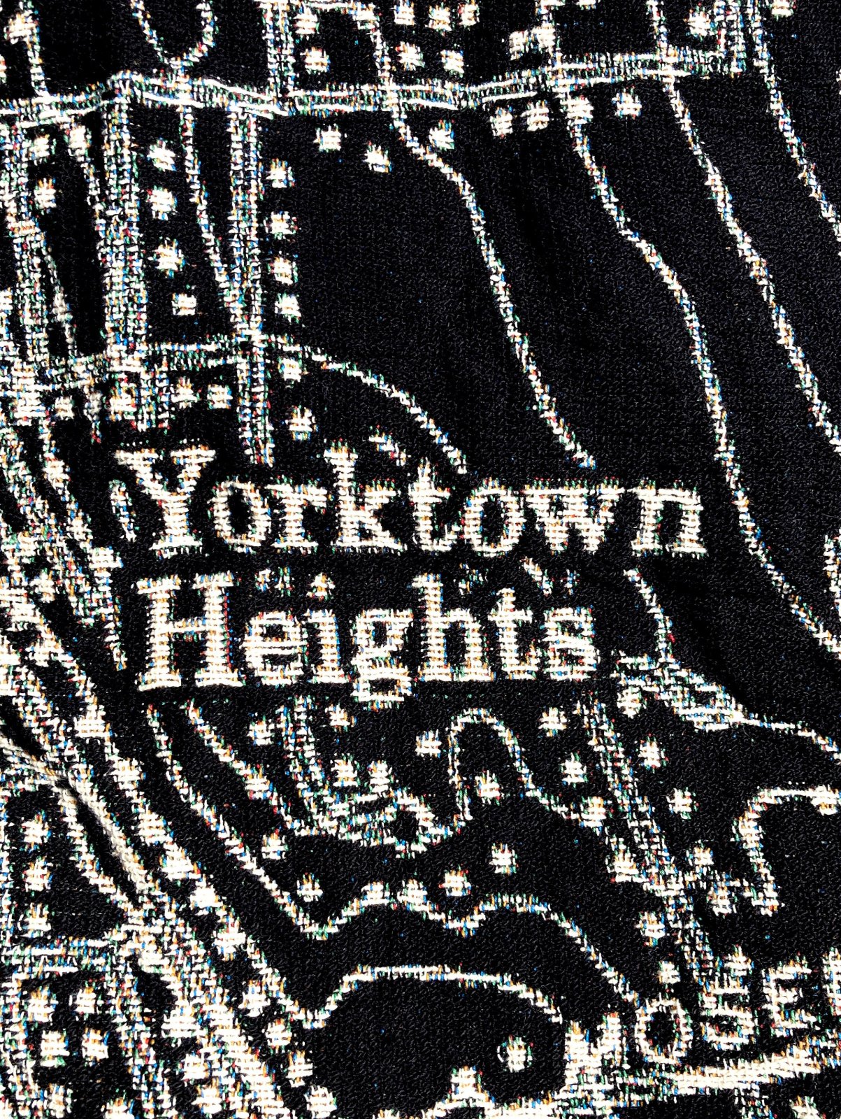 Yorktown Heights, NY Map Blanket, photo 4 of 10