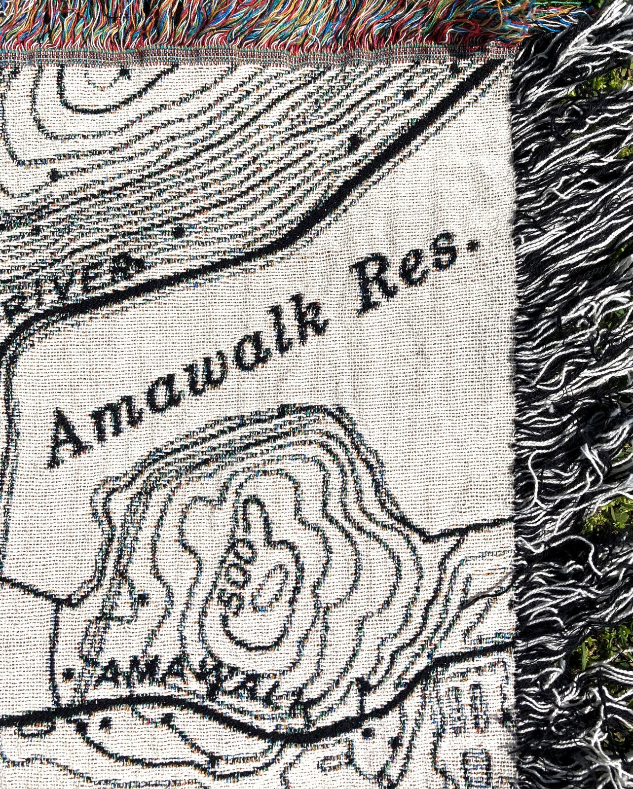 Yorktown Heights, NY Map Blanket, photo 6 of 10